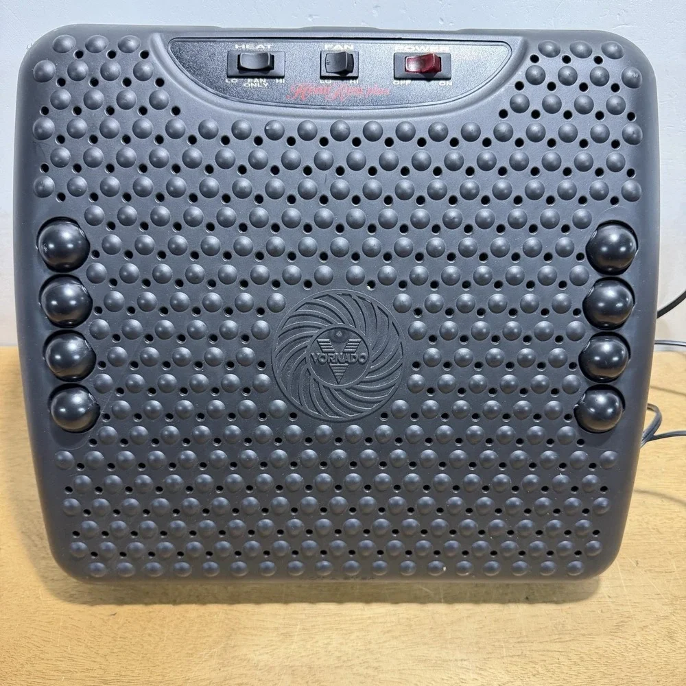 Vornado Heat Rest‎ Plus 2155HRP Under Desk Foot Fan Heater Warmer Black Mens
